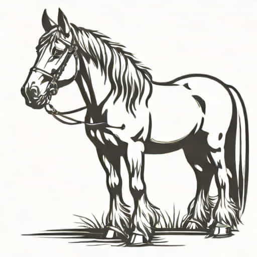 Gypsy Percheron Cross