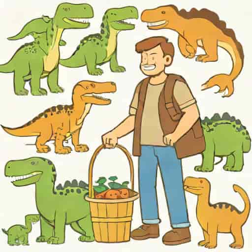 Harry And His Bucketful Of Dinosaurs Names