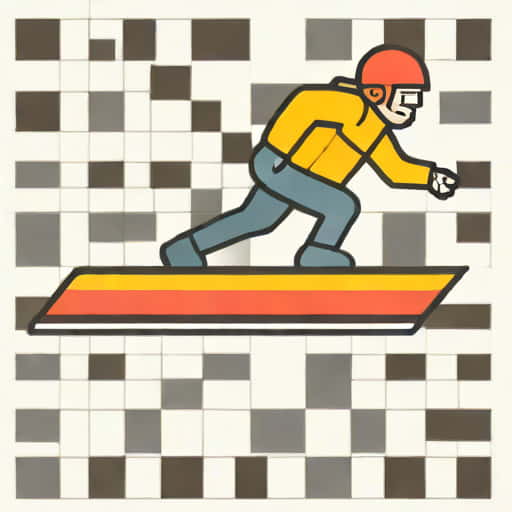 Hurdler Bobsledder Jones Crossword