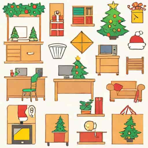 Ideas For Decorating Cubicle For Christmas