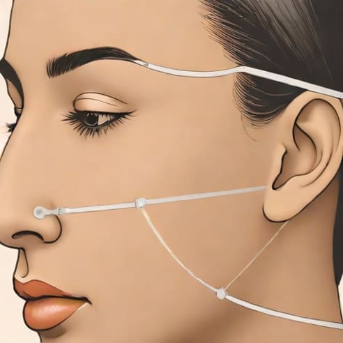 Insertion Of Nasal Bridle
