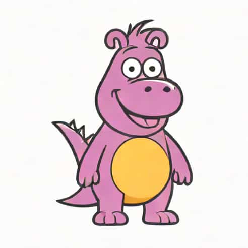 Is Barney A Cartoon