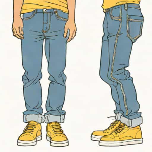 Is Straight Leg Jeans Baggy