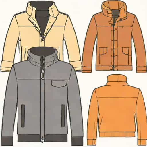 Jacket With Turtleneck