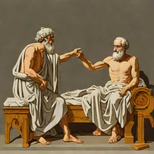 Jacques Louis David The Death Of Socrates