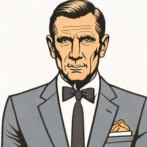 James Bond Turtleneck