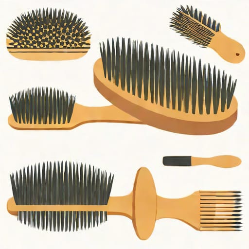 Japanese Boar Bristle Hair Brush