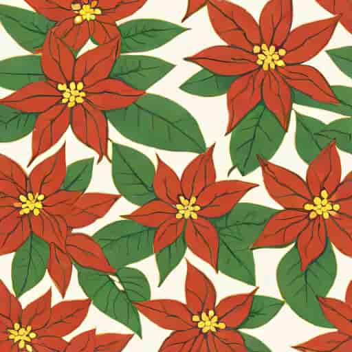 Japanese Poinsettia Plant