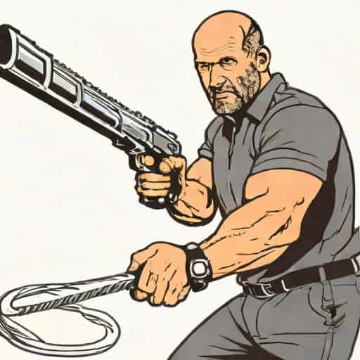 Jason Statham Hurling