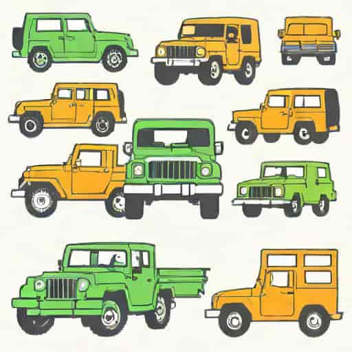 Jeep Different Models
