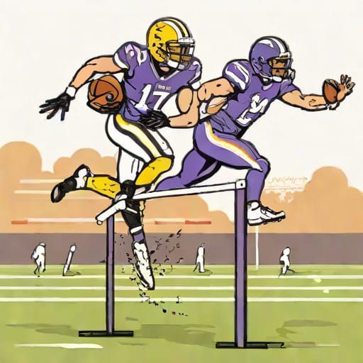 Josh Allen Hurdling Anthony Barr