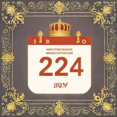 July Kohinoor Calendar 2024