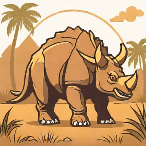 Jurassic Park Sick Triceratops