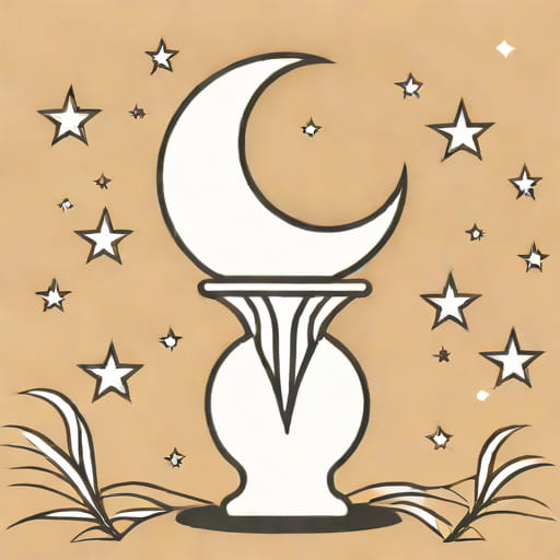 Kanawha Moon And Stars Swung Vase
