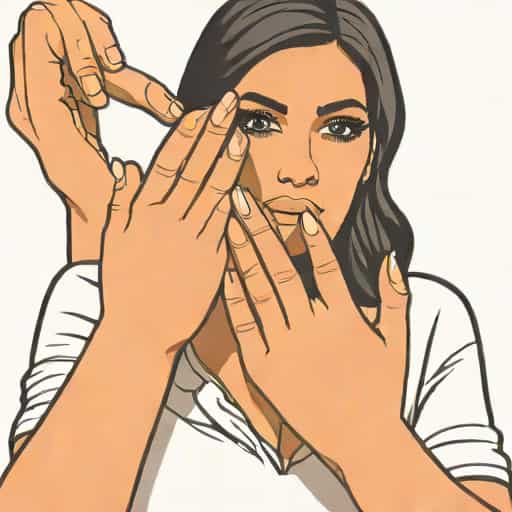 Kim Kardashian Wrinkly Hands