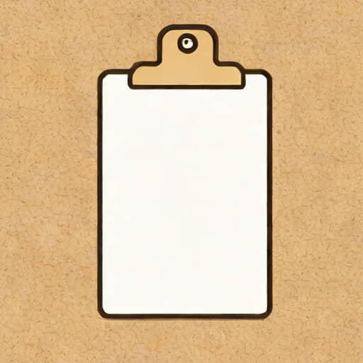 Kmart Masonite Clipboard