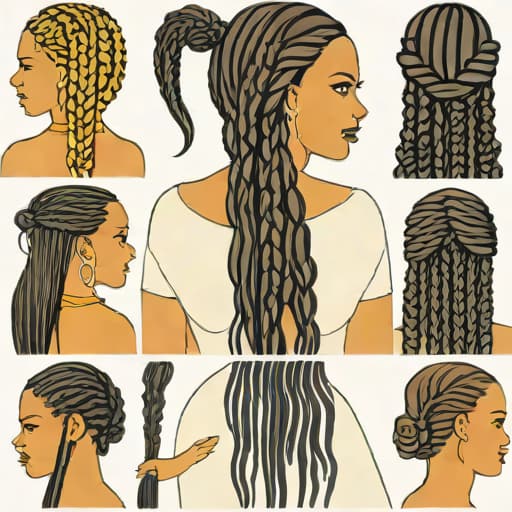 Knotless Braids With Fishtail