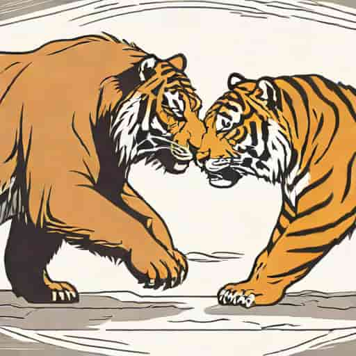 Kodiak Bear Vs Siberian Tiger