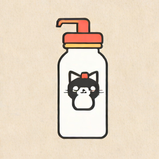Kuromi Milk Carton Water Bottle