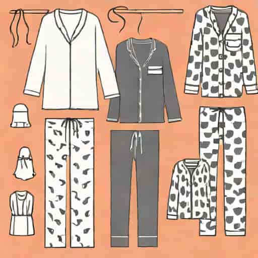 Ladies Outsize Pyjamas