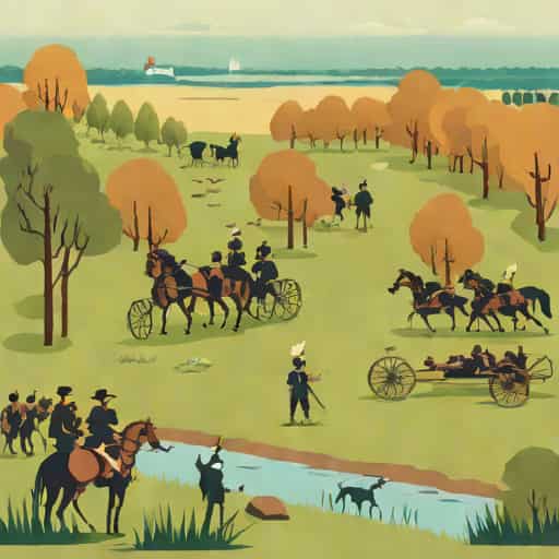 Landscape Of The Battle Of Chancellorsville