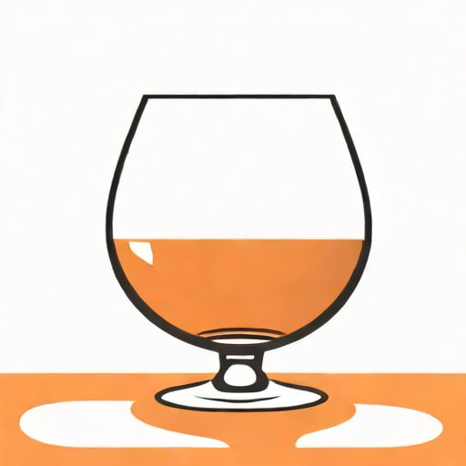 Large Brandy Snifter Centerpiece
