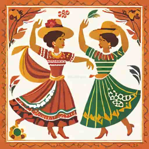 Latin American Folkloric Dances Represent