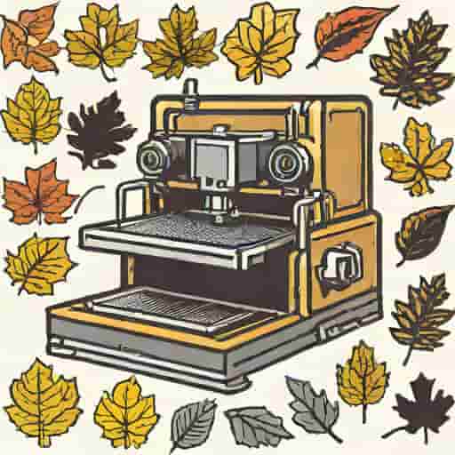 Leaf Engraving Machine