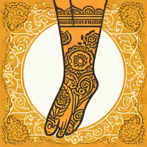 Leg Mehndi Design Leg