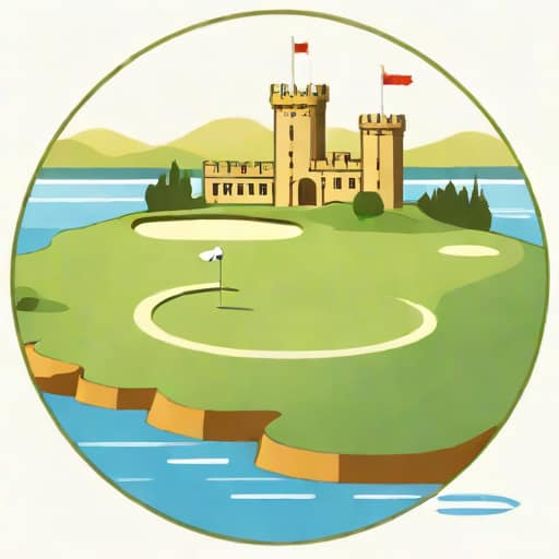 Links Golf Salver Castle Stuart