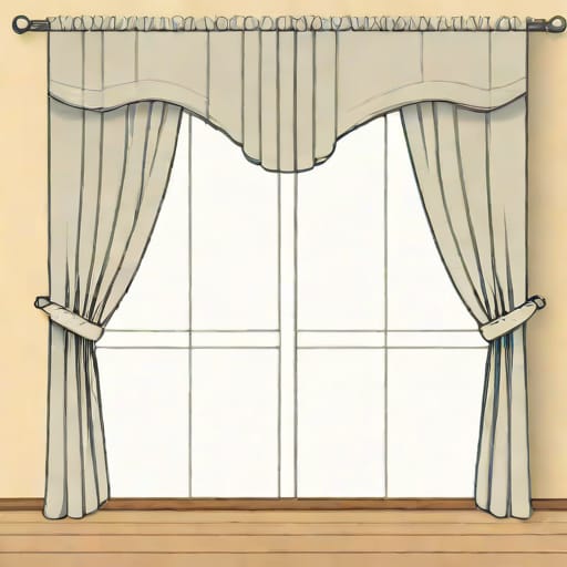 Living Room Curtains With Valance