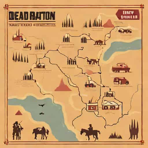 Map Red Dead Redemption 2