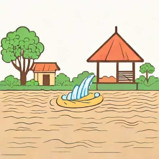 Meaning Of Flood In Hindi