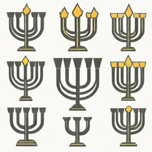 Menorahs Made In Israel