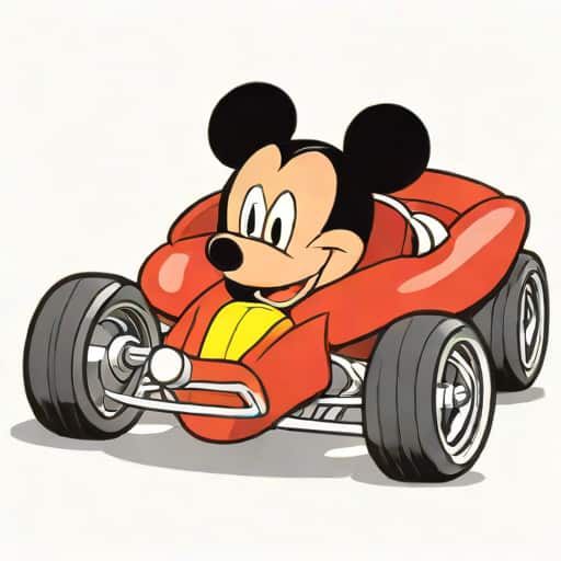 Mickey And The Roadster Racers Pullback Racers
