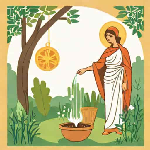 Minerva Expelling The Vices From The Garden Of Virtue