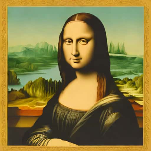 Mona Lisa Representational Art