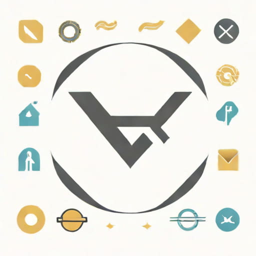 N Stylish Letter Text