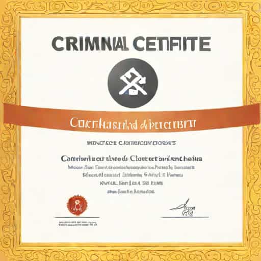 No Criminal Antecedent Certificate Pdf