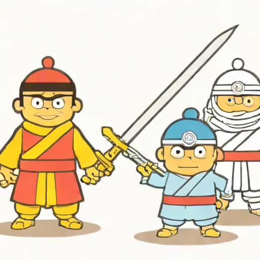 Nobita'S Three Visionary Swordsmen