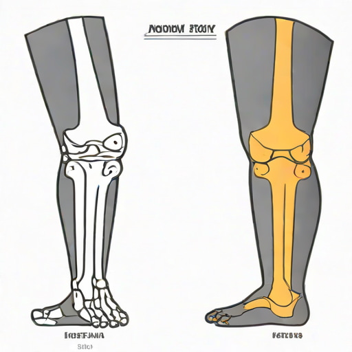 Normal Vs Abnormal Knee X Ray