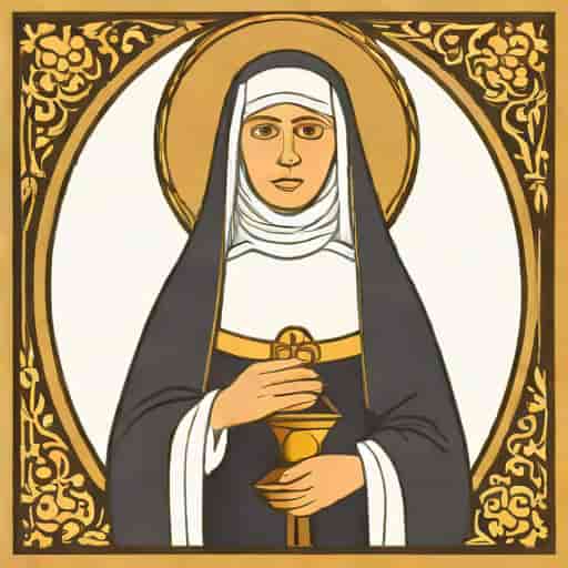 Nun Prioress Canterbury Tales