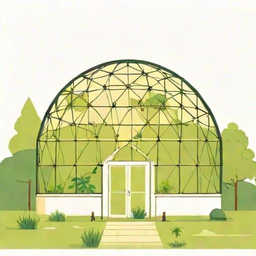 Off Grid Geodesic Dome Greenhouse