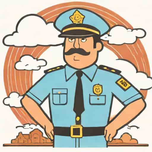 Officer From Cloudy With A Chance Of Meatballs