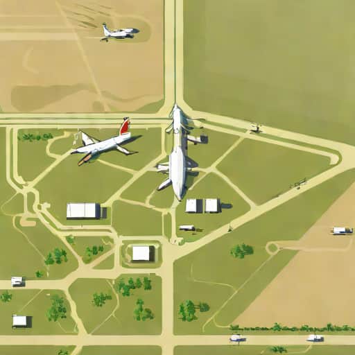 Oktyabrskoye Airfield In Volgograd Oblast