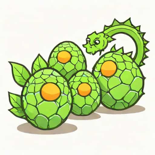 On Which Parent Are The Weedy Dragon Eggs Attached To