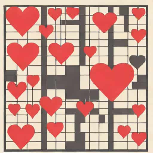 One Stealing Hearts Romantically Speaking Crossword