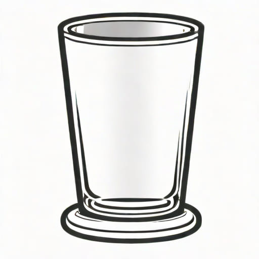 Only A Thimble Full Shot Glass
