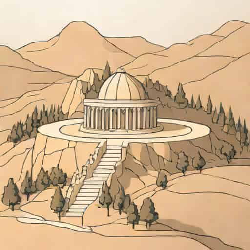 Oracle Site On The Slope Of Mt Parnassus