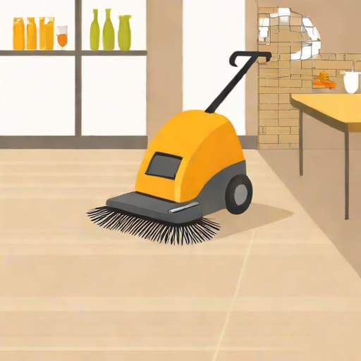 Oreck Restaurateur Floor Sweeper